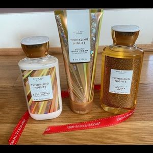 Bath and Body Works set twinkling nights
